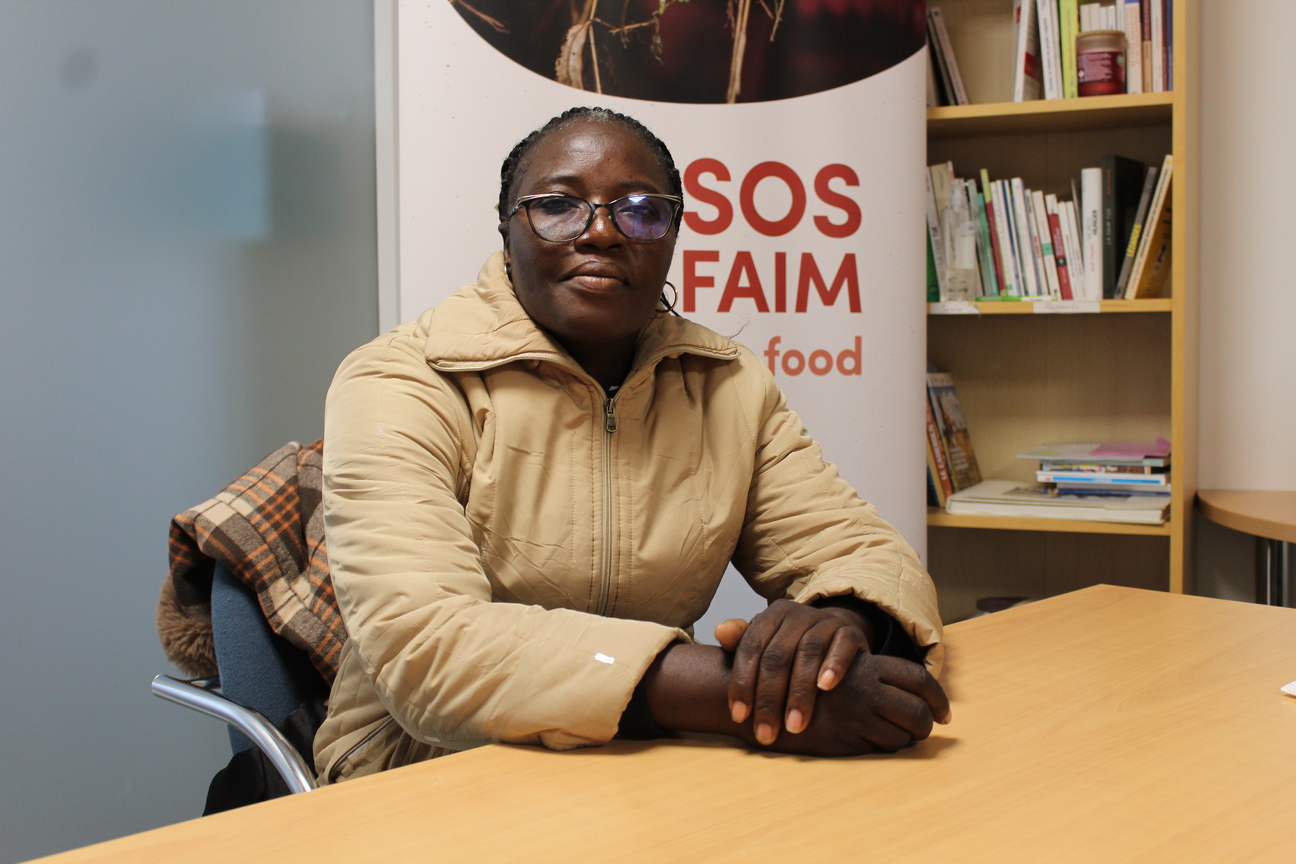 Visite de Martine Porgo, agricultrice au Burkina Faso