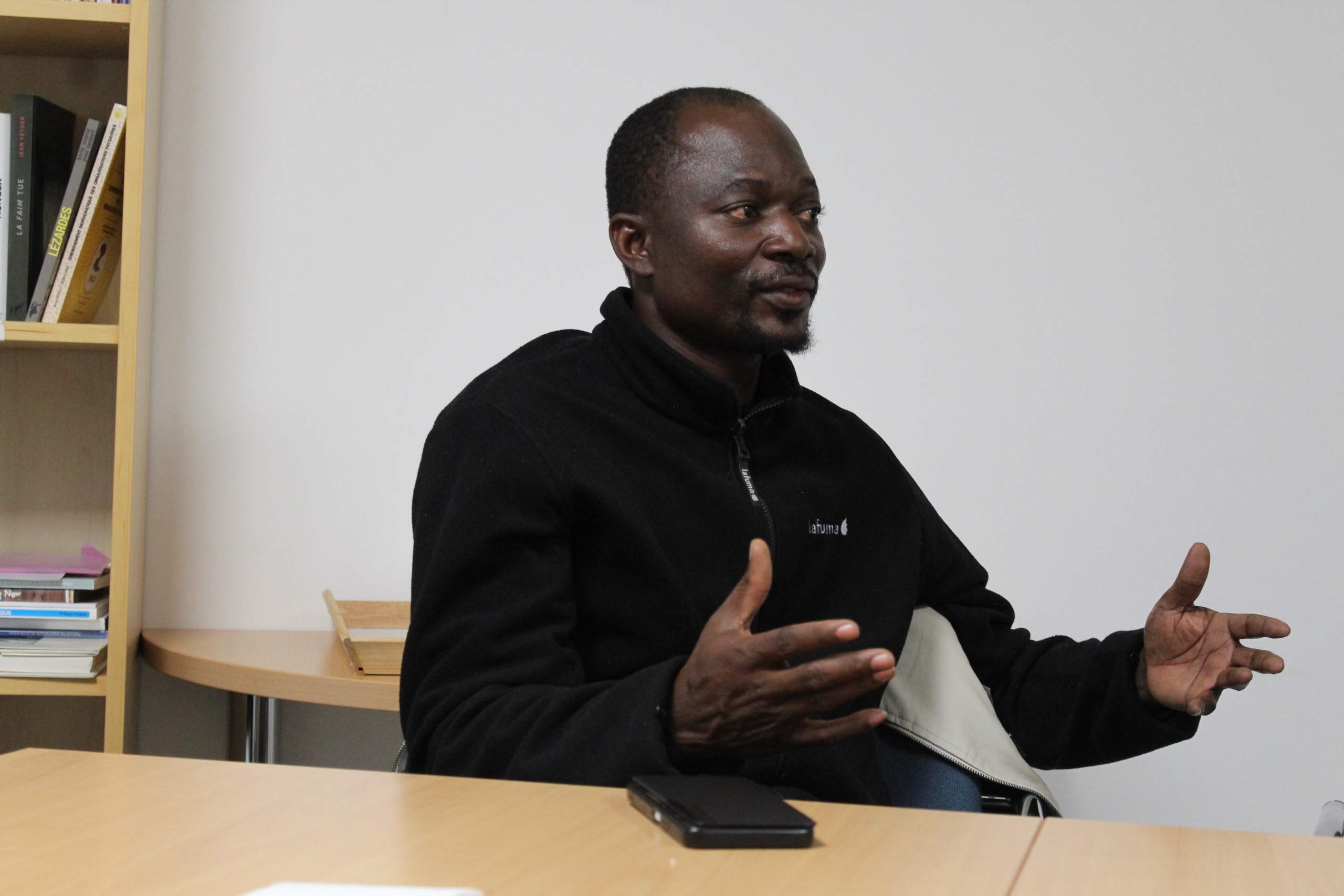 Rasmané Ouedraogo (UBTEC) besucht SOS Faim