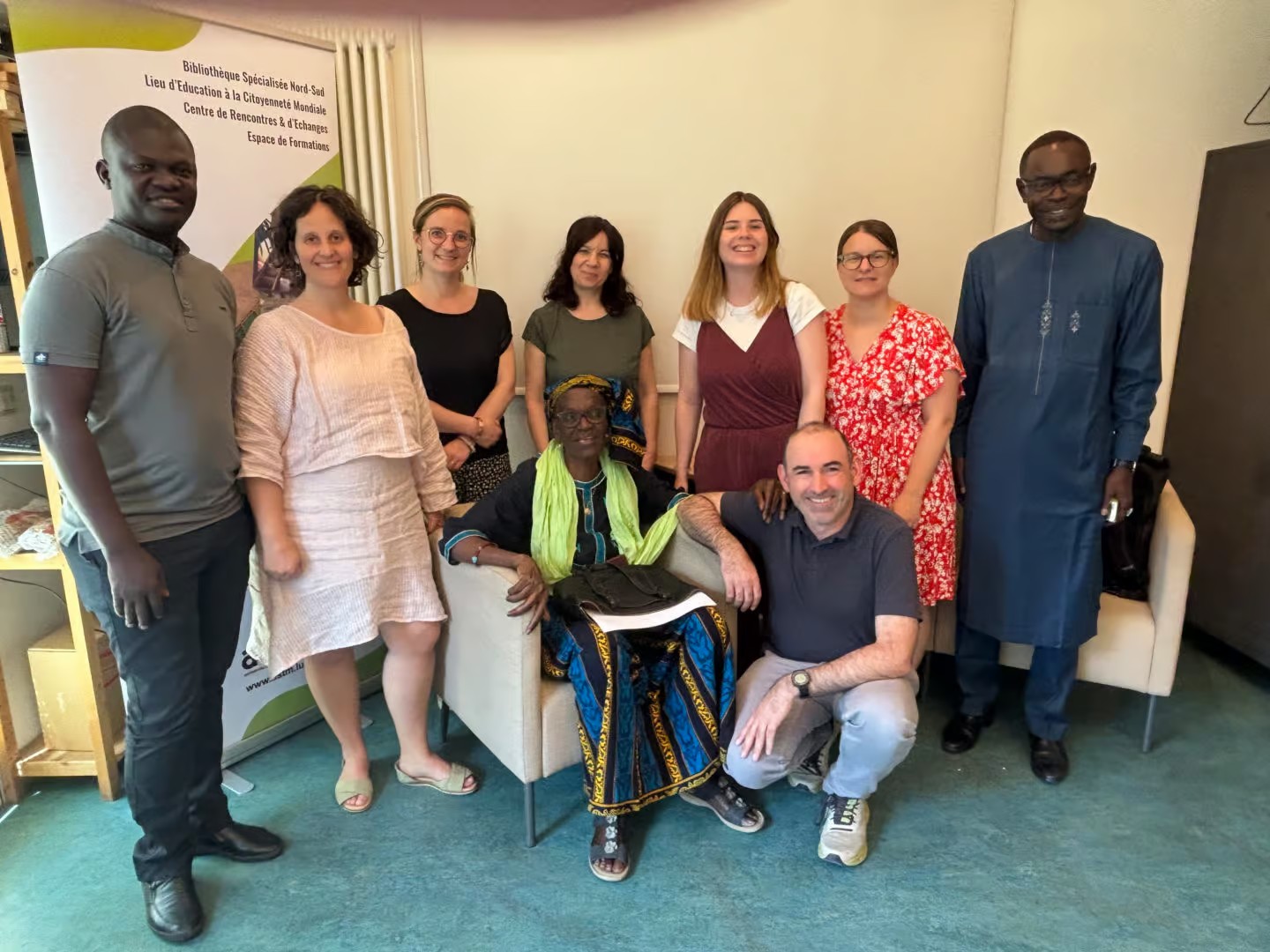 Rückblick auf das Mittagessen mit Enda Pronat, dem Partner von SOS Faim im Senegal